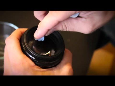 how to repair a camera lens