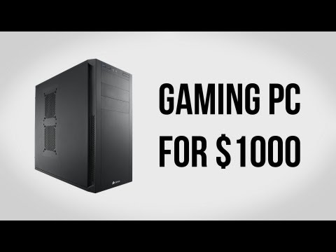 1000 gaming PC - Expand for the links! Intel Core i5-4670K CPU: http://goo.gl/HuwiVx Cooler Master Hyper 212 EVO CPU Cooler: http://goo.gl/PbyUaz MSI Z87-G43 Motherboard: htt...