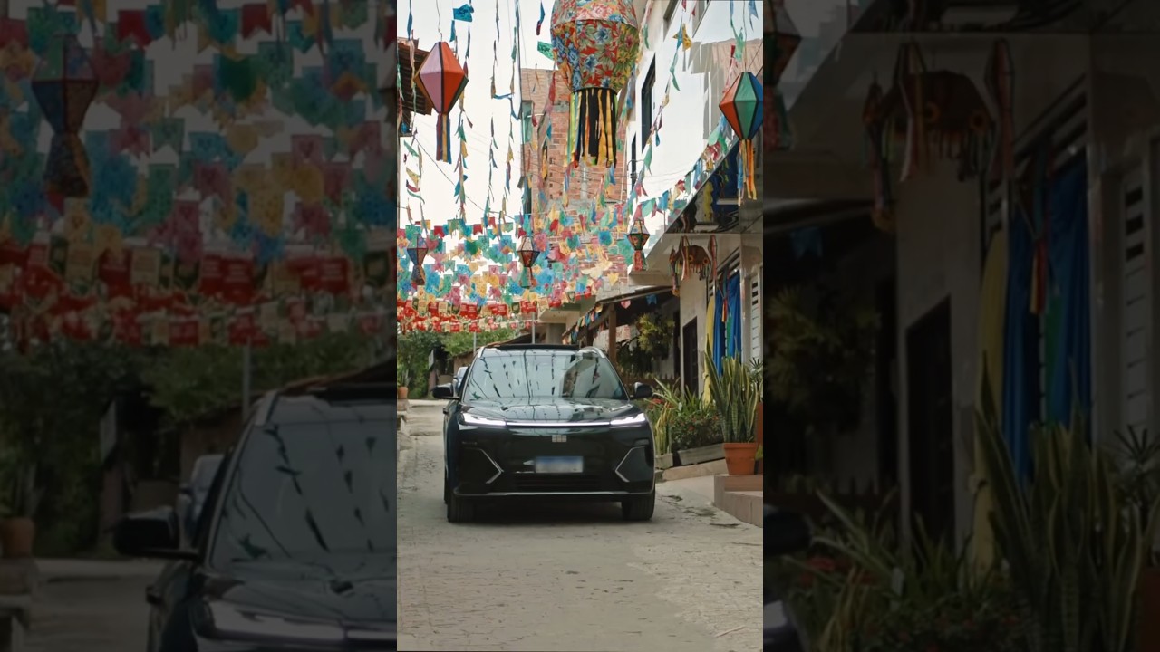 Cultura e o Geely EX5 EM-i no maior São João do mundo!