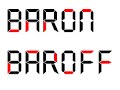BarOn BarOff BarOn BarOff
