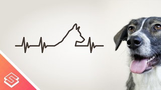 Inkscape for Beginners: Heartbeat design Vector Tu