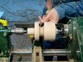 Woodturning: Bun Foot 2/3