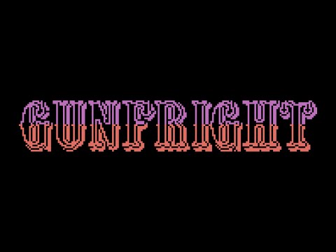 Gunfright (1985, MSX, A.C.G.)