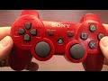 Classic Game Room - RED PS3 CONTROLLER review