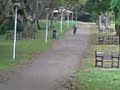 Speeding down hill