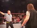 Abyss Thumb Tac Chokeslam Thru a Table