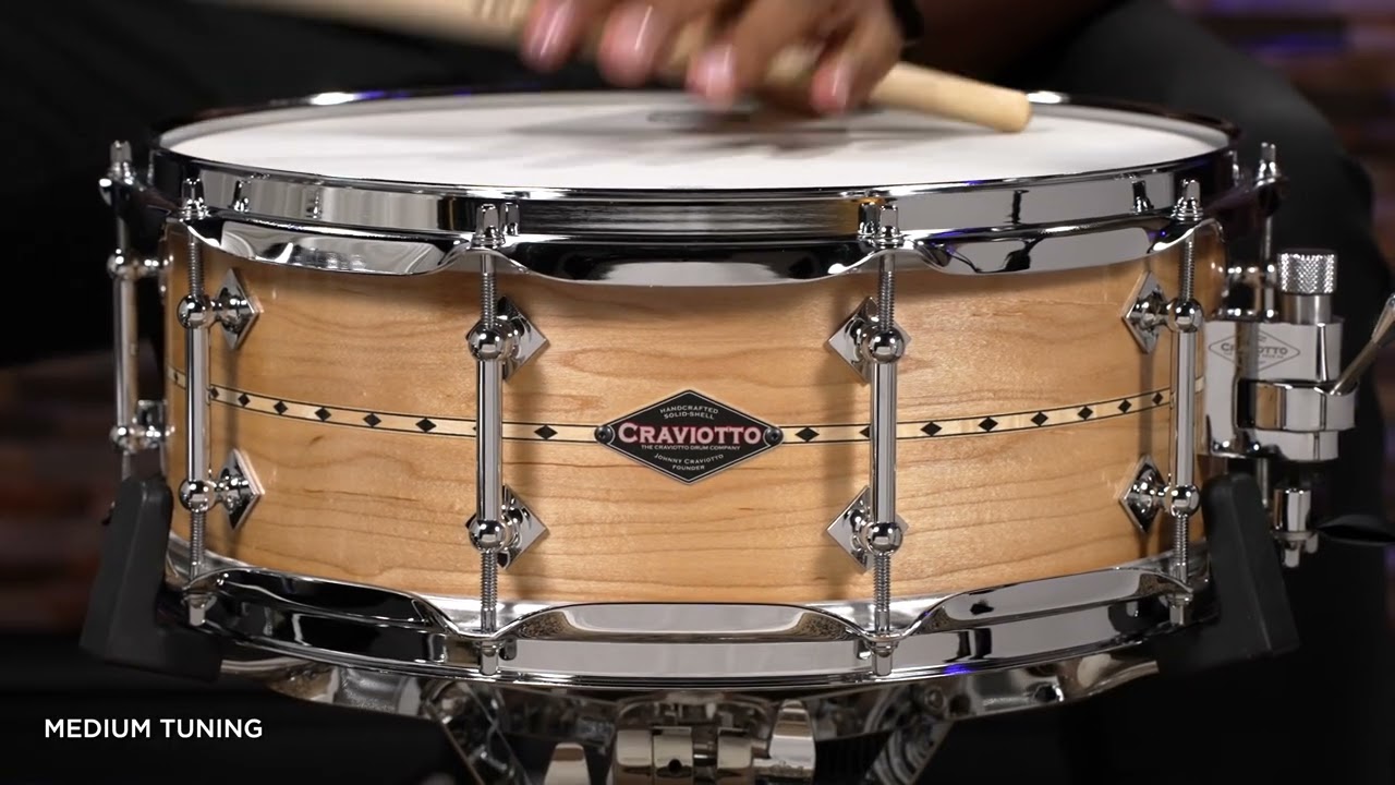 Craviotto Snare Drums at Memphis Drum Shop