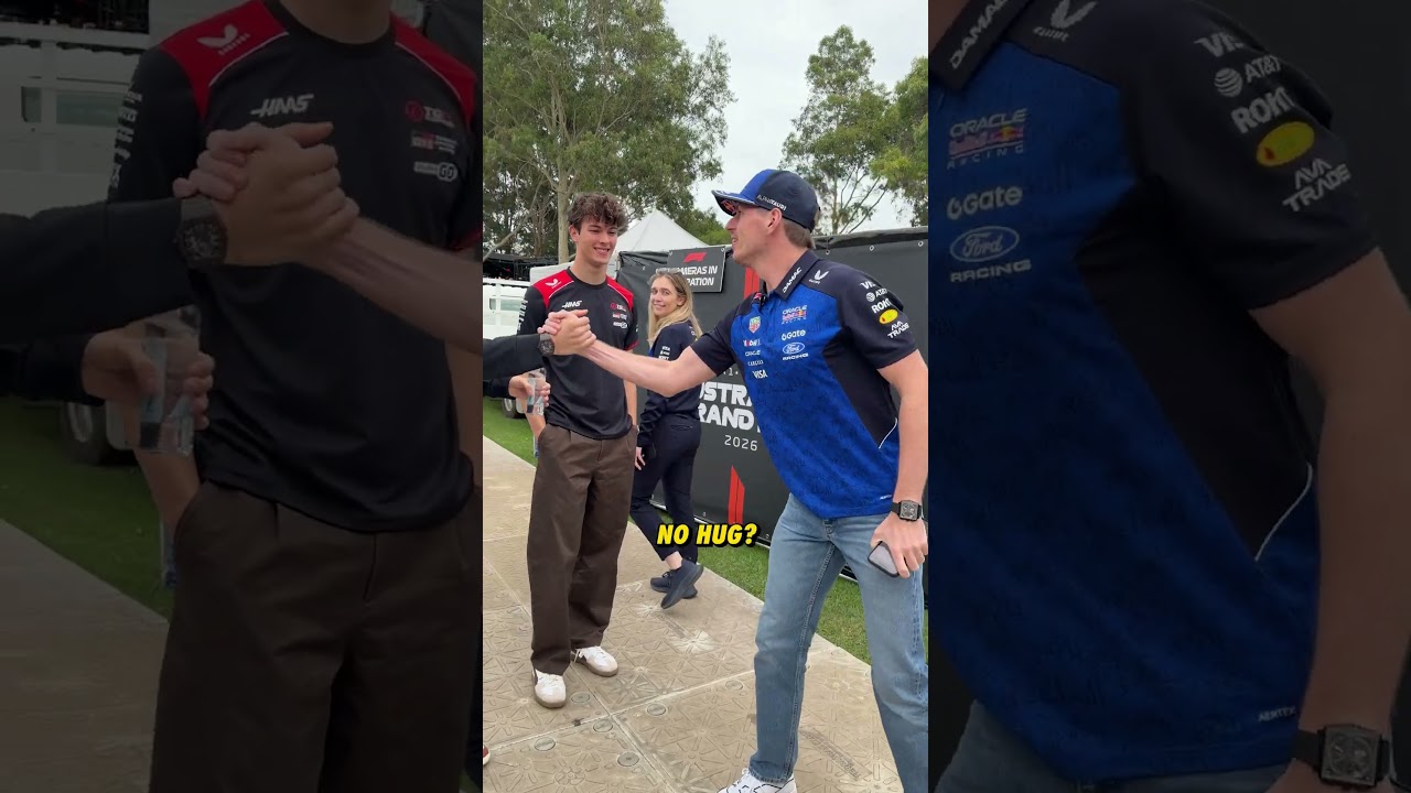 Hugs all around 🤗 #F1 #RedBullRacing