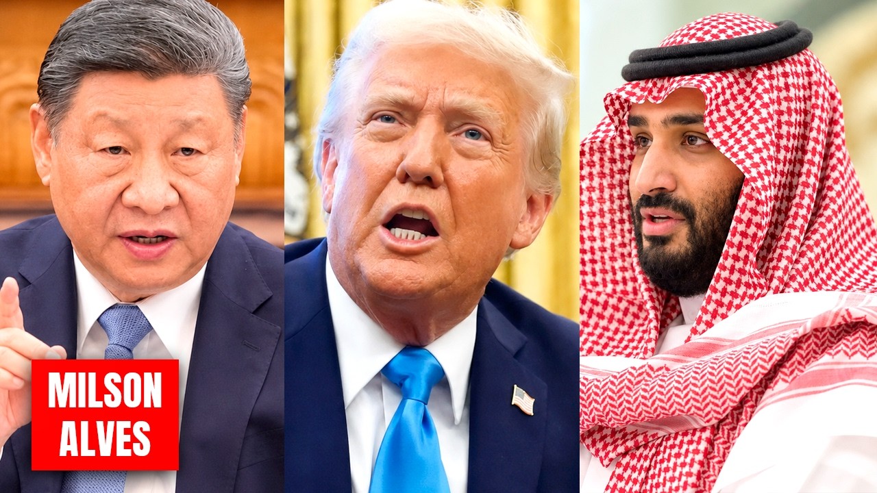 ARÁBIA ACABA DE TRAIR TRUMP COM DEDO DE XI