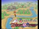 SSBB - Mario vs Kirby