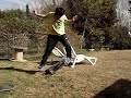 MY FIRST AND MY SECOND KICKFLIP!
