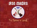 here is one of my favorite iron maiden songs of all time, not only because it is  a totally awesome and fun tune to play, but it got me reading frank herbert's 