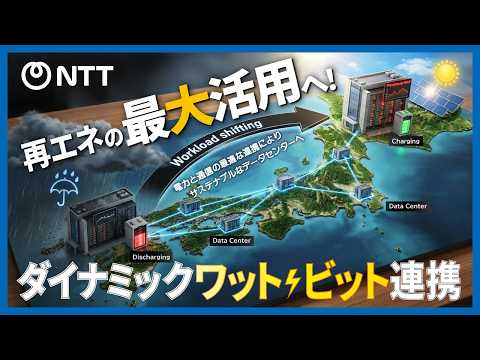 ワット・ビット連携に向けた電力と情報通信のリソース制御