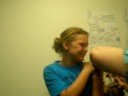me getting my shots.....oww