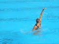 RUSSIA SOLO - European Junior Synchro Championships Calella RUSSIA SOLO - European Junior Synchro Championships Calella