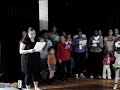 Apresentação da homenagem para Ana na SELFC Apresentação da homenagem para Ana na SELFC