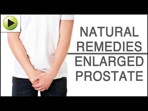 how to treat enlarged prostate