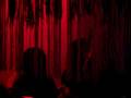 Tokio Hotel - Fan Party - Bill, Tom and Georg behind the curtain the 30 November 2008