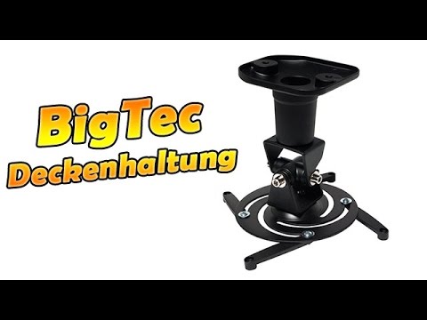 BigTec Beamer-Deckenhalterung BIG792 | MyWall, Sentivus | Unboxing und Review | HD 1080p Deutsch