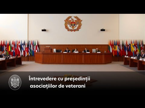 Problemele actuale ale societății, abordate de șefa statului la întâlnirile cu reprezentanții veteranilor și cei ai oamenilor de cultură din Republica Moldova