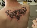 Adam changing...do you see? 1st tattoo...