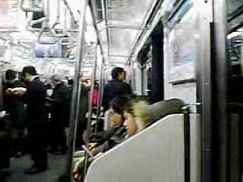 Train ride in Japan (Tokyu Toyoko Line)