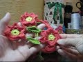 Croch� - Almofada Floral - Parte 02