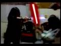 REALITY LIGHTSABER FIGHT DUEL!!