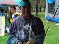 Native Story Teller Warms Up For BUFFALO JUMP! '08 at MayDay