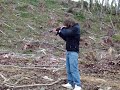 Hickin' it up out in the clear cut