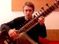 Nicolas Delaigue - Sitar - Raag Mishra Bhairavi Alap
