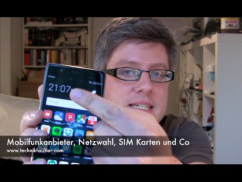Mobilfunkanbieter, Netzwahl, SIM Karten und Co.