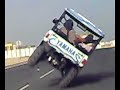Yamaha Rhino long two wheels on road Yamaha Rhino long two wheels on road
