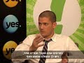 Wentworth Miller in Israel ~ Yes Interview Wentworth Miller in Israel ~ Yes Interview