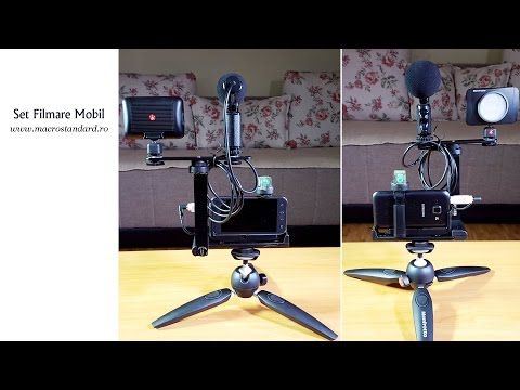Click aici pentru vizualizare Kit pentru filmarea cu telefonul mobil Kit pentru filmarea cu telefonul mobil