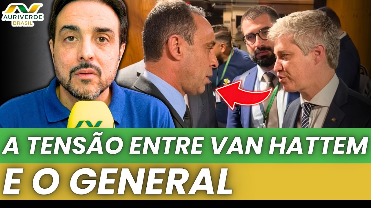 A tensão entre Van Hattem e o general