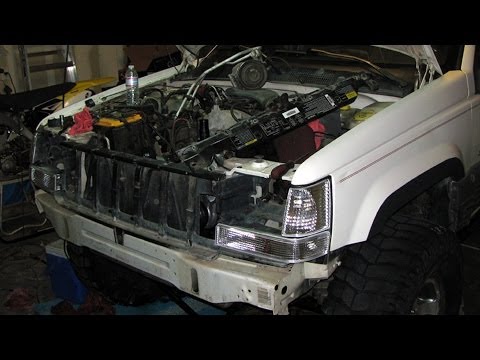 how to remove zj headlights