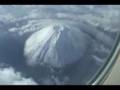 窓から富士山