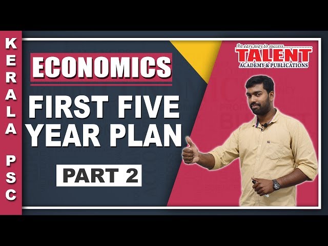 Kerala PSC Economics First Five Year Plan (പഞ്ചവത്സര പദ്ധതികൾ) Part 2