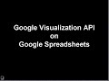 Google Visualization API on Google Spreadsheets