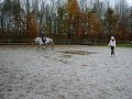 Moy Ridge en Marije Kromkamp, dressuurtraining Moy Ridge en Marije Kromkamp, dressuurtraining