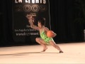 Ekaterina Ebert (GER) Ball LA Lights 2009 Rhythmic Gymnastics 新体操
