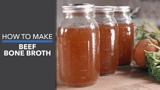 Bone Broth Recipe in 1 minute