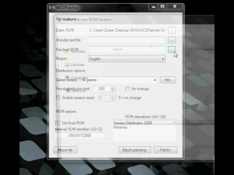 how to patch nds files