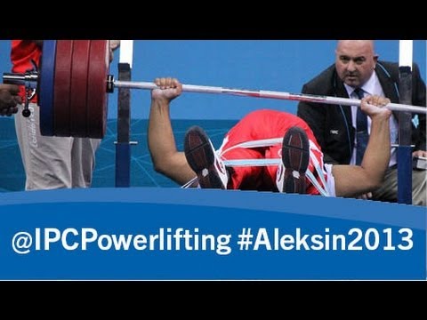 Paralympic - This event will take place at 1100 MSK on 22 May 2013. Follow the action on http://www.twitter.com/IPCPowerlifting and http://www.Facebook.com/IPCPowerliftin...