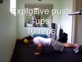 5 minute body weight explosive circuit