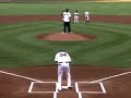 Kevin Garnett throws ceremonial 1st pitch Kevin Garnett throws ceremonial 1st pitch
