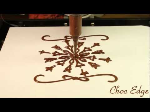 impresora 3D de chocolate