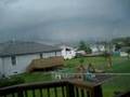Tornado (or a wall cloud) in Will county, IL -- 6/7/08