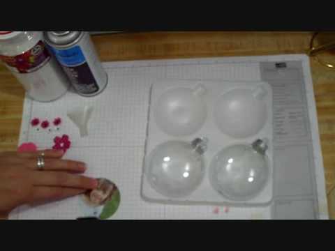 how to repair glass ornament